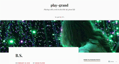 Desktop Screenshot of play-grand.com
